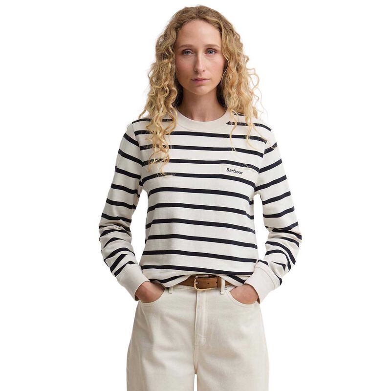 Barbour Aylesby Striped Sweatshirt image number 0